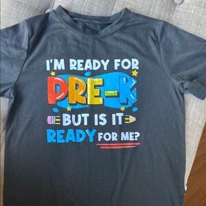 Kids Graphic T-Shirt - Black pre loved